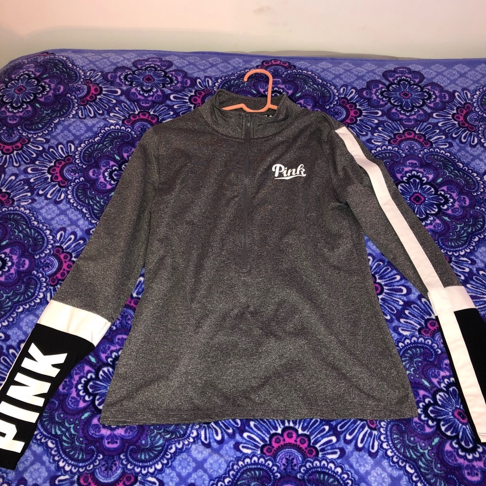 VS Pink Athletic Half-Zip